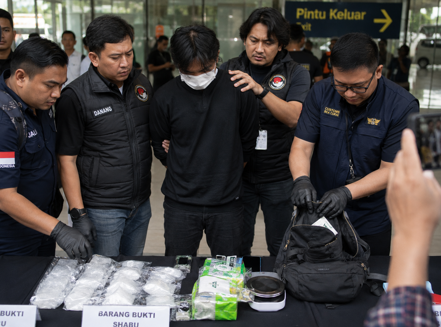 Kurir Narkoba Jaringan Malaysia Ditangkap di Medan