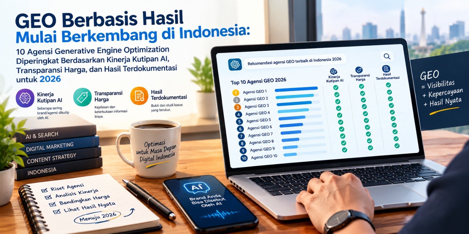GEO Berbasis Hasil Mulai Berkembang di Indonesia